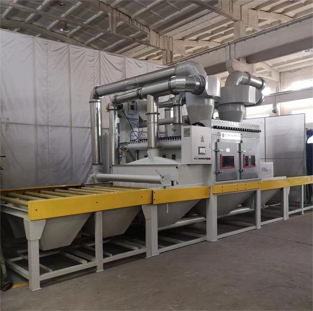 陵水抛丸机跑砂是什么原因