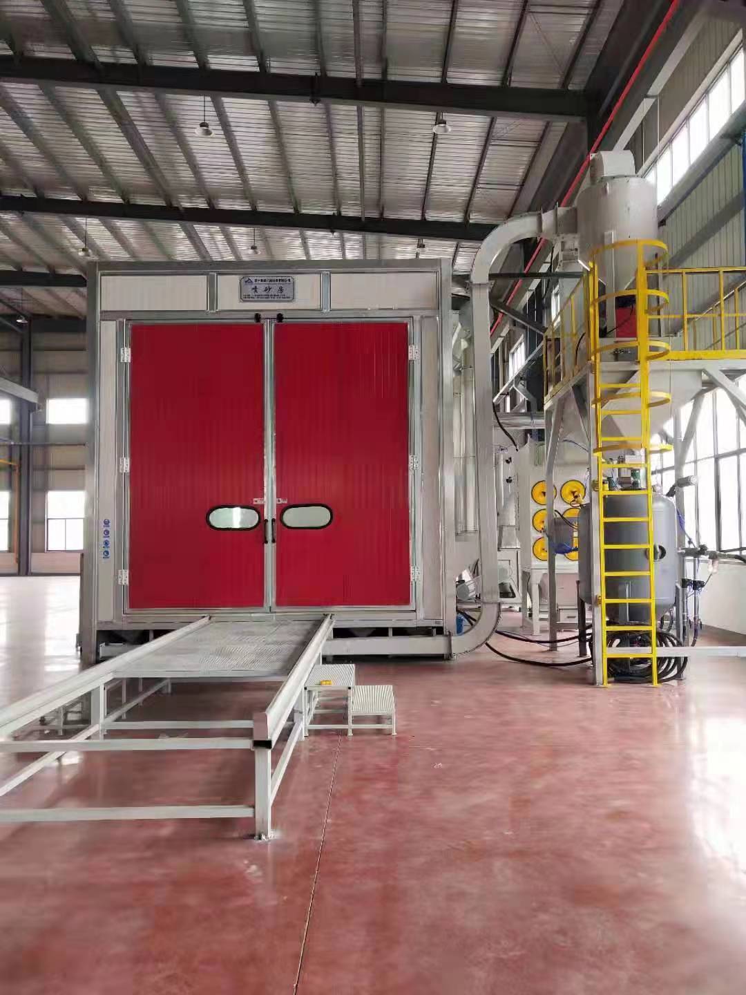 陵水如何让喷砂房工作更安静高效