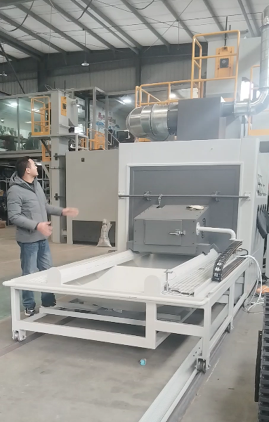 陵水喷砂机在汽车制造中的表面处理应用