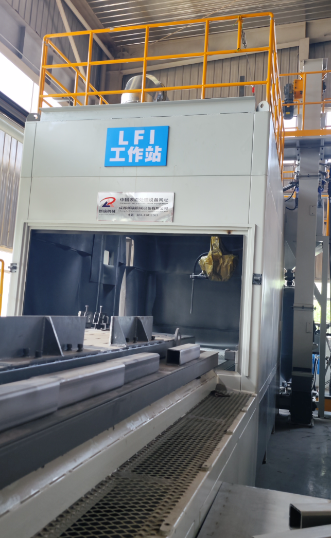 陵水喷砂机自动化改造 提升生产线产能