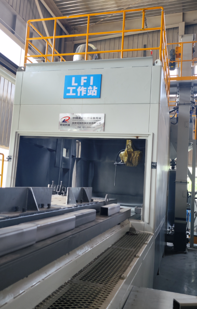 陵水大口径喷砂机 适合大型工件处理